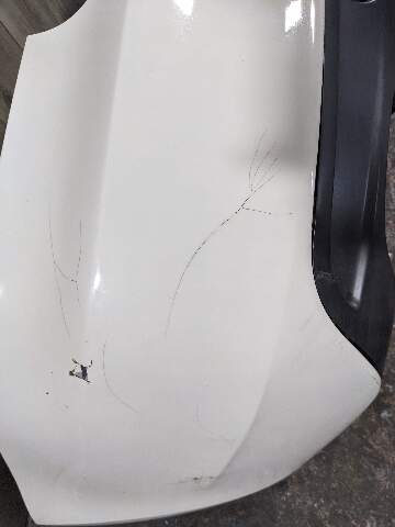 08-13 OEM BMW E88 E82 135i M-Sport Rear Bumper Cover Complete W/O PDC White