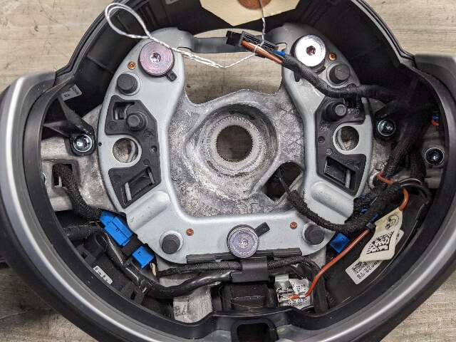OEM BMW F80 F82 F87 M2 M3 M4 Steering Wheel M SPORT Black Leather w/ Shifters