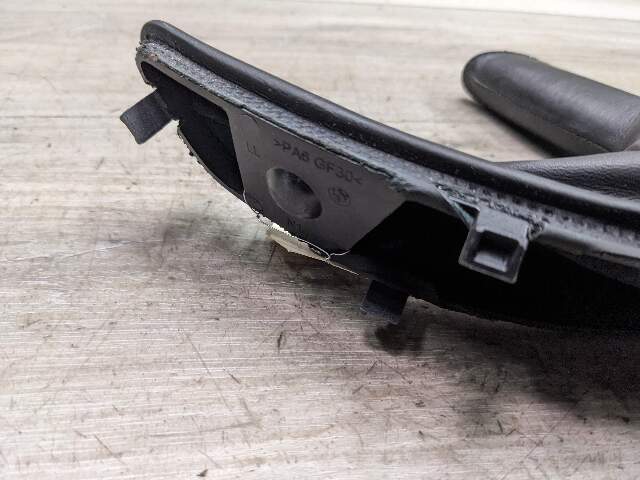 OEM BMW F80 F32 F83 F30 328 435 M4 Boot Hand Brake Handle Cover Leather BLACK