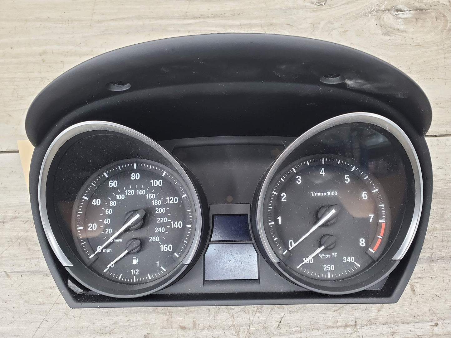 09-16 OEM BMW Z4 E89 28i 30i 35i Instrument Cluster Speedometer MPH VDO