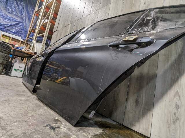 12-18 OEM BMW F30 F80 M3 Sedan Rear Left Driver Side Door Shell Panel Black