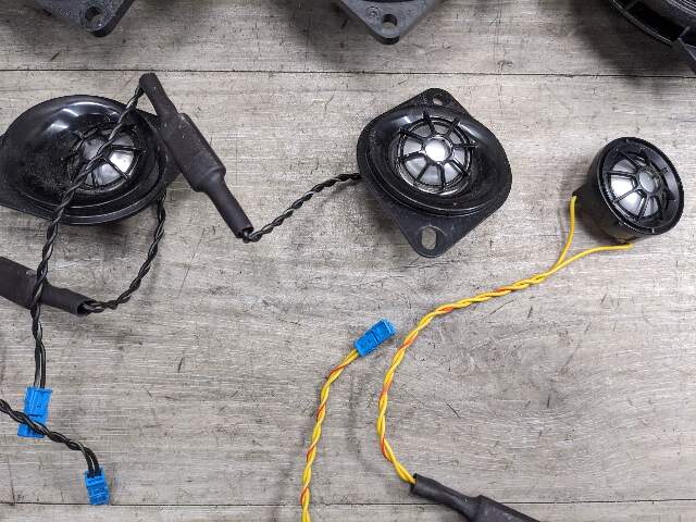 16-20 OEM BMW M4 F83 F82 F32 F22 Audio Sound System Speaker HARMAN KARDON SET