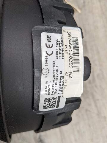 OEM BMW E82 E90 E92 E93 Front Driver SPORT Steering Wheel Airbag Air Bag Black