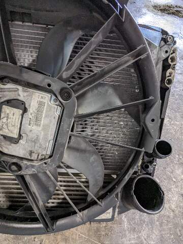 08-13 OEM BMW E90 E92 E93 E82 N55 N54 Main Cooling Radiator W/Fan SET