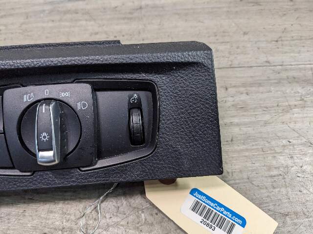 OEM BMW F22 F30 F32 F82 F80 Headlight Switch Control Panel Light Module BLACK