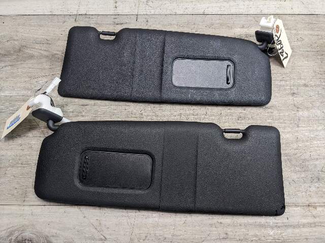 14-20 OEM BMW F22 228 230 M235 M2 Interior Sun Visor Leather Black Pair SET
