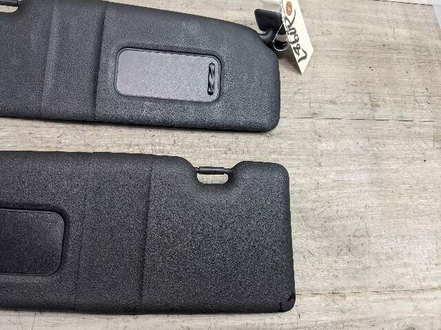 14-20 OEM BMW F22 228 230 M235 M2 Interior Sun Visor Leather Black Pair SET