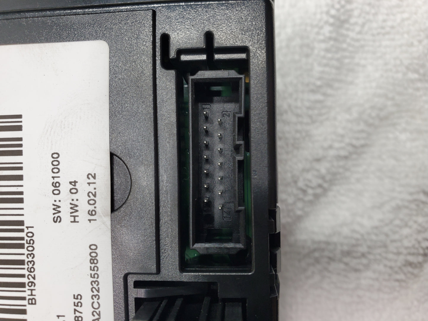 06-13 OEM BMW E92 E93 AC A/C Heater Climate Control Switch Panel