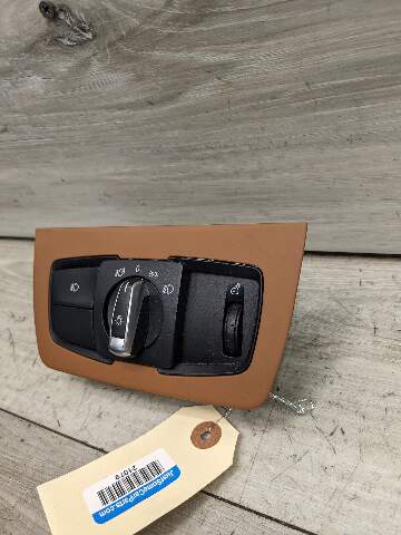 OEM BMW F22 F30 F32 F82 F80 Headlight Switch Control Panel Light Module Brown