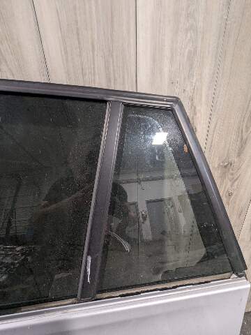 12-16 OEM BMW F31 Sedan Rear Left Driver Side Door Shell Panel Silver w/ Glass