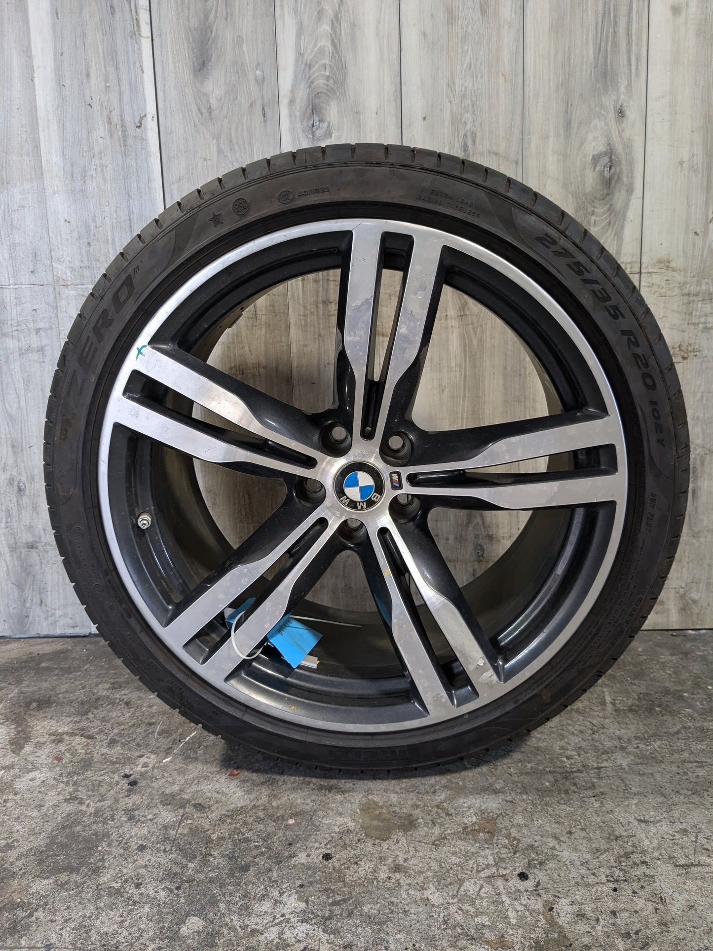 OEM BMW G11 G12 G32 740 750 M760 Wheel Rim 20x10" ET41 Double Spoke Style 648M