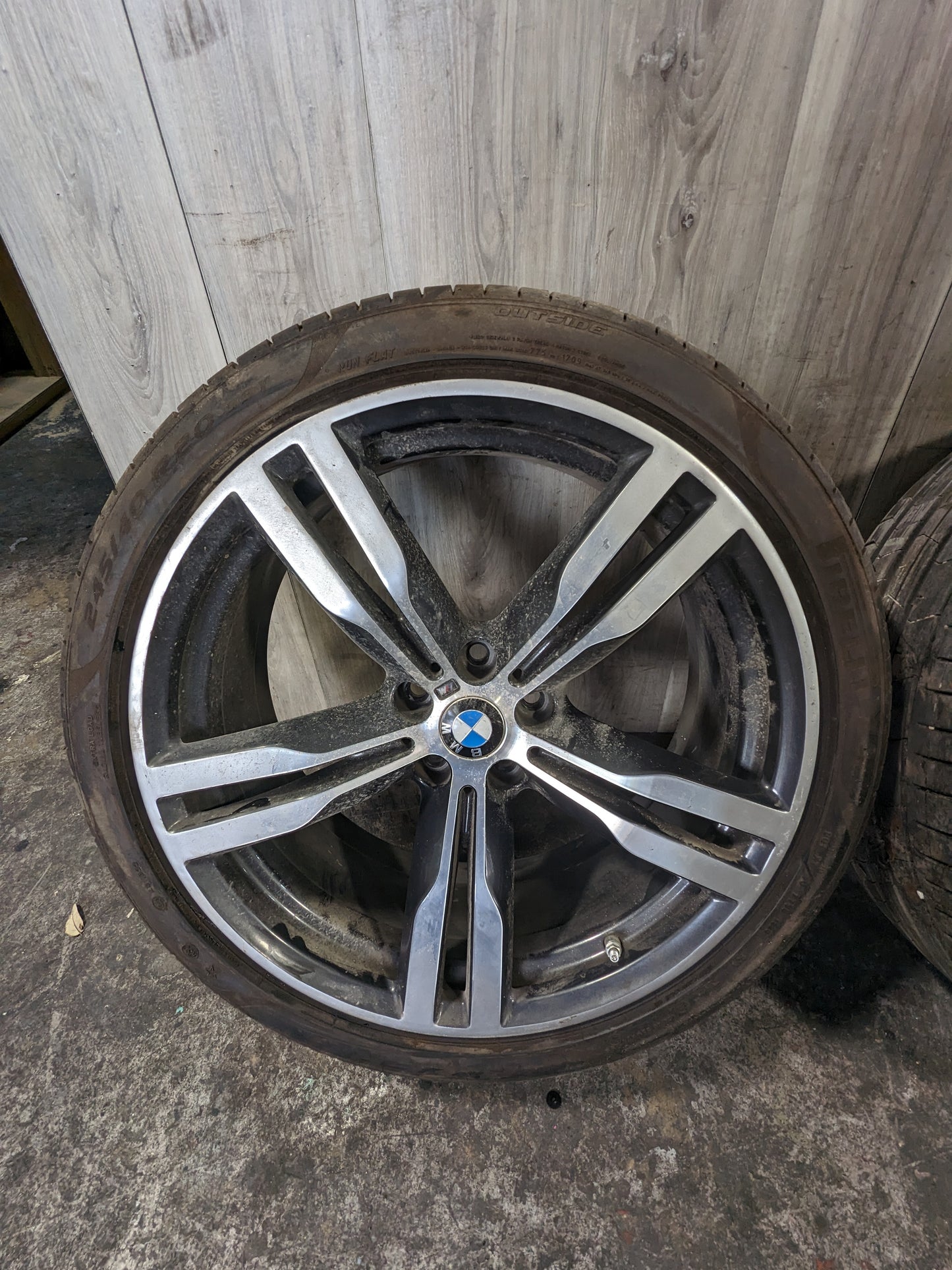 OEM BMW G11 G12 G32 740 750 M760 Wheel Rim 20x10" ET41 Double Spoke Style 648M