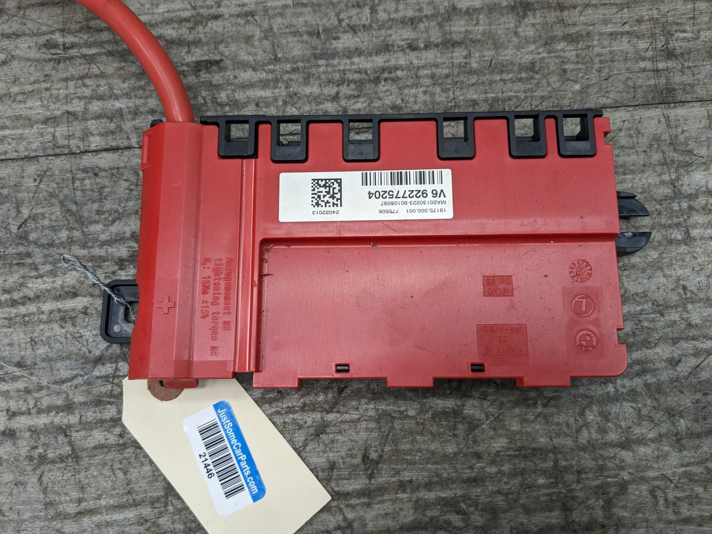 11-19 OEM BMW F22 F23 F30 F32 F36 F80 F82 F87 Positive Battery Power Fuse Box