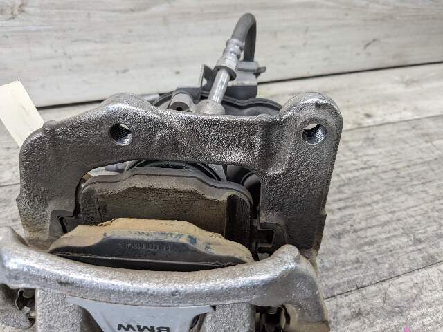 16-21 OEM BMW G11 G12 740 750 Rear Left Driver Side Brake Caliper Gray