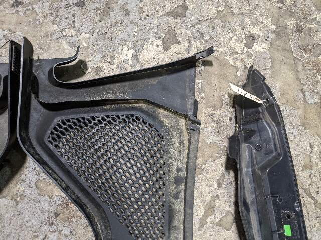 14-18 OEM BMW F15 F16 X5 X6 Left Right Cowl Grille Cover Panel w/ Brackets