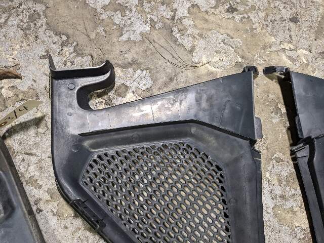 14-18 OEM BMW F15 F16 X5 X6 Left Right Cowl Grille Cover Panel w/ Brackets