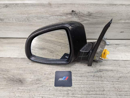 14-18 OEM BMW F15 X5 Left Driver Mirror Assembly Auto Dip Dim Heated Black