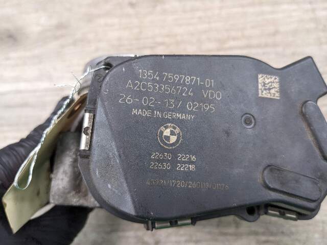 OEM BMW E90 E92 F30 F83 M Engine N55 S55 Throttle Body Valve Module Actuator