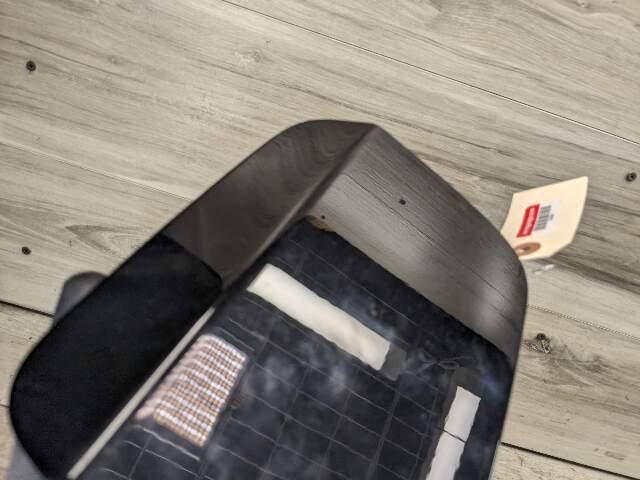 OEM BMW F15 X5 Rear Fuel Gas Tank Flap Filler Lid Cover Cap Black