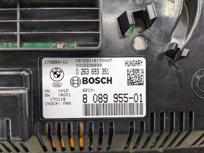 OEM BMW F85 F86 X5M X6M Instrument Gauge Cluster Speedometer BOSCH w/ HUD