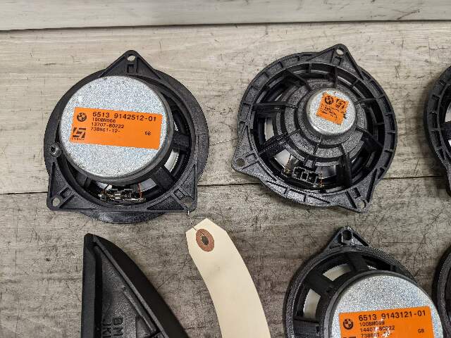 OEM BMW E92 E93 Audio Professional Sound Speakers Logic 7 L7 Harman Kardon SET*