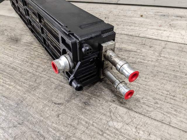 14-19 OEM BMW F85 F86 X5M X6M Front Engine Oil Heat Exchanger Assembly