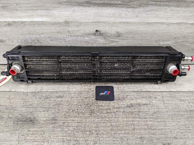 14-19 OEM BMW F85 F86 X5M X6M Front Engine Oil Heat Exchanger Assembly