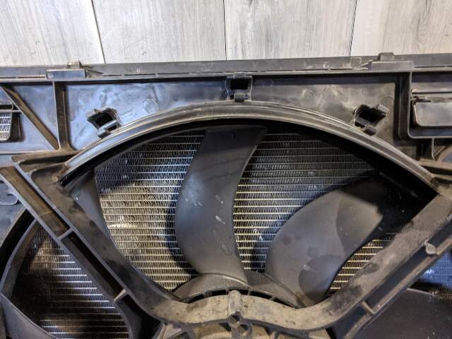 14-19 BMW F85 F86 X5M X6M S63R Engine Main Radiator Cooling ASSEMBLY w/ Fan
