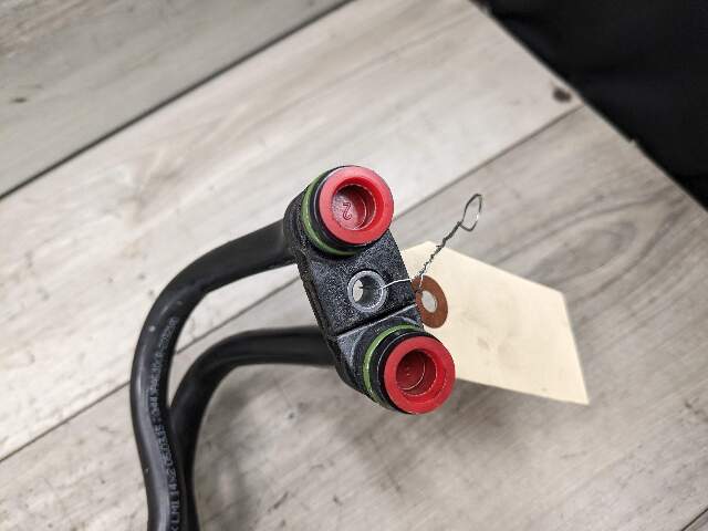 14-19 OEM BMW F15 F16 X5 X6 Transmission Oil Cooler Inlet Outlet Pipe Hose Line