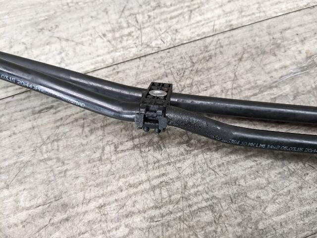 14-19 OEM BMW F15 F16 X5 X6 Transmission Oil Cooler Inlet Outlet Pipe Hose Line