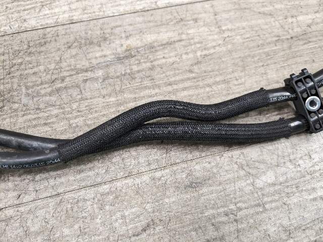14-19 OEM BMW F15 F16 X5 X6 Transmission Oil Cooler Inlet Outlet Pipe Hose Line