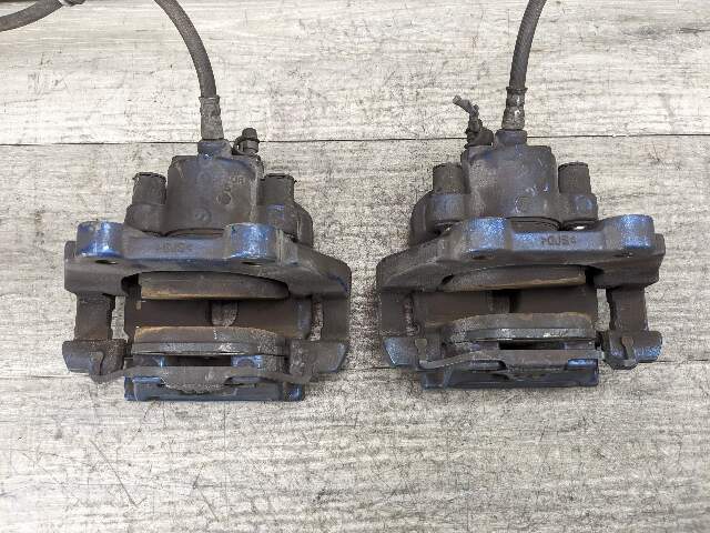 15-19 OEM BMW F85 X5M F86 X6M Rear Brake Calipers SET BREMBO Blue