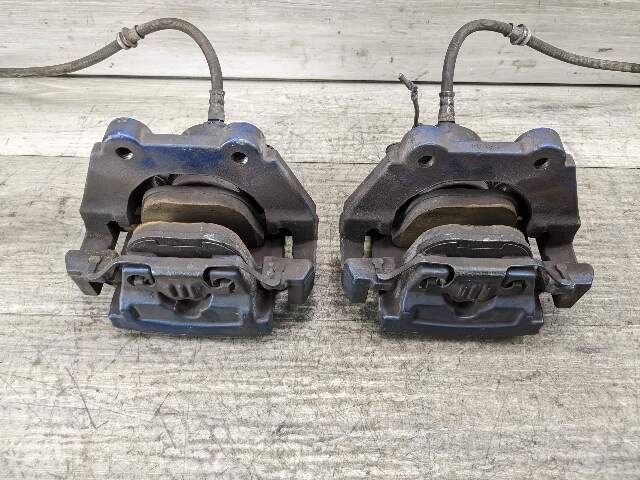 15-19 OEM BMW F85 X5M F86 X6M Rear Brake Calipers SET BREMBO Blue