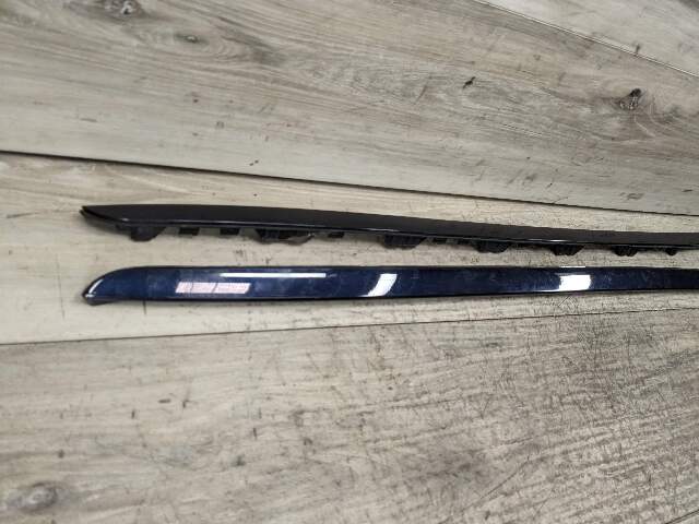 14-19 OEM BMW F85 F86 X5M X6M Front Right Windshield Side Drip Molding PAIR