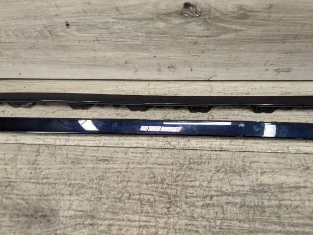 14-19 OEM BMW F85 F86 X5M X6M Front Right Windshield Side Drip Molding PAIR