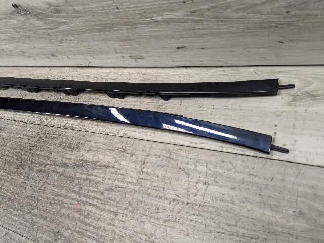 14-19 OEM BMW F85 F86 X5M X6M Front Right Windshield Side Drip Molding PAIR