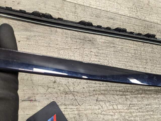 14-19 OEM BMW F85 F86 X5M X6M Front Right Windshield Side Drip Molding PAIR
