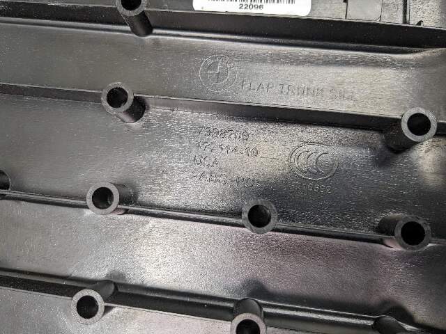 14-18 OEM BMW X5 F15 X5M F85 Rear Flap Trunk Sill Trim Scuff Plate Cover Panel