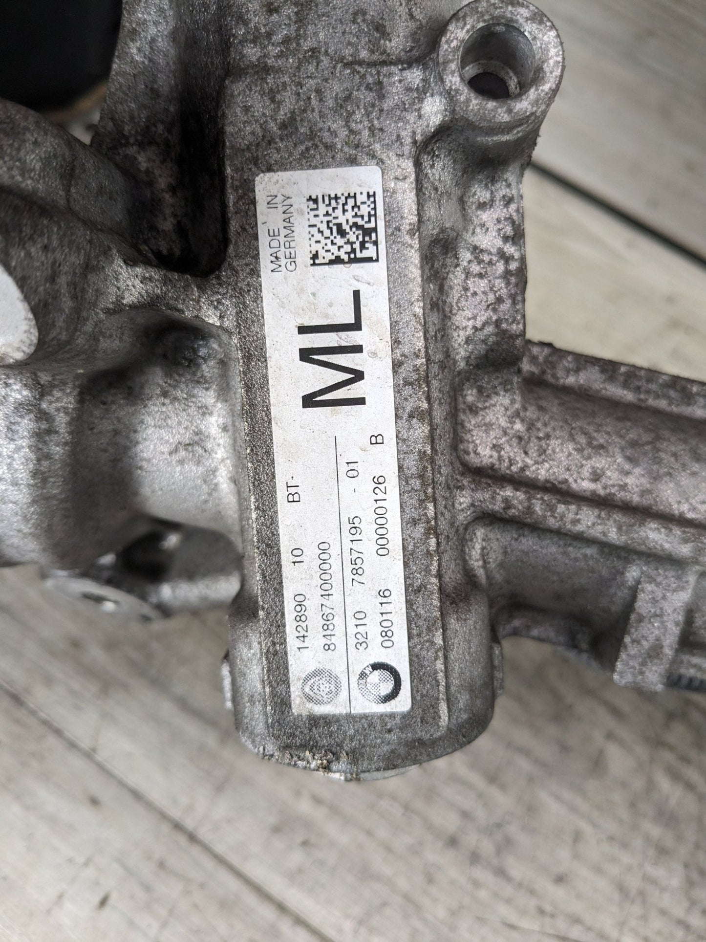 14-19 OEM BMW F85 F86 X5M X6M Steering Gear Rack & Pinion Electric AWD ML 59k*