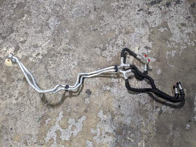 OEM BMW F85 F86 X5M X6M Transmission Oil Cooler Inlet Outlet Flow Return Lines