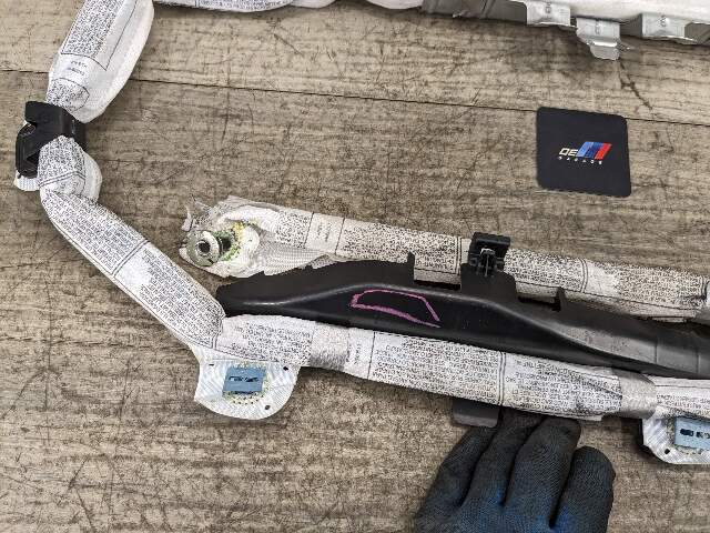 OEM BMW F25 X3 35i 28i Left Driver Top Roof Head Air Bag Airbag Curtain