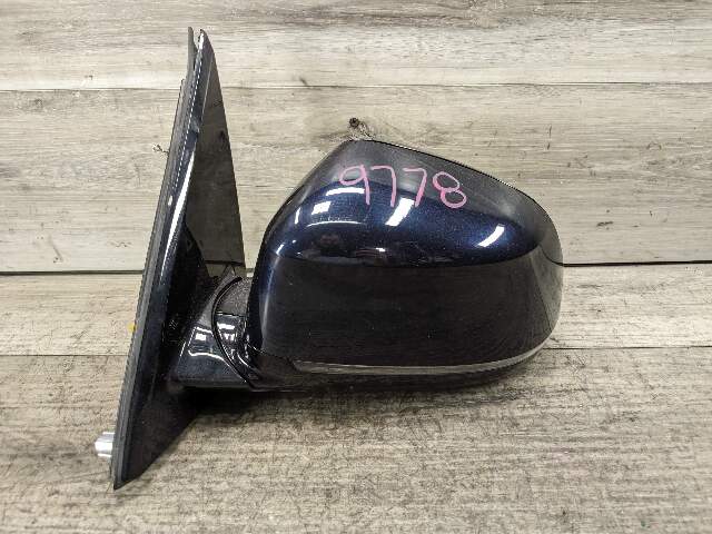 14-18 OEM BMW F15 X5 Left Driver Side Power Folding Mirror Assembly Camera Blue