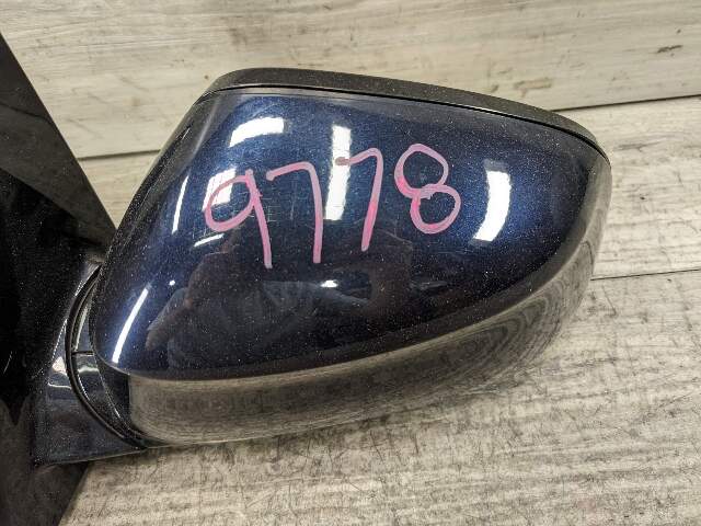 14-18 OEM BMW F15 X5 Left Driver Side Power Folding Mirror Assembly Camera Blue