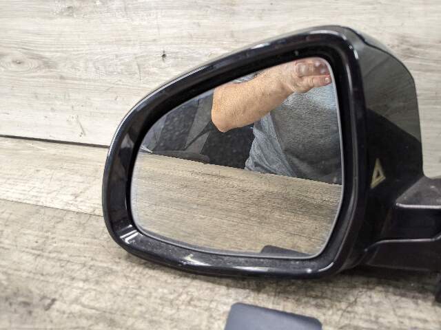 14-18 OEM BMW F15 X5 Left Driver Side Power Folding Mirror Assembly Camera Blue