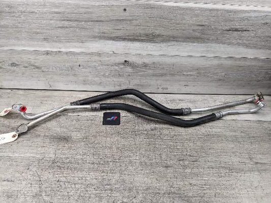 11-17 OEM BMW F25 F26 X3 X4 N55 Engine Oil Cooler Line Return Flow SET