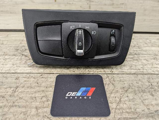 OEM BMW F22 F30 F32 F33 F80 Headlight Switch Control Panel Light Module BLACK