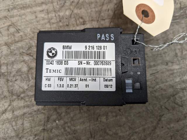 07-20 OEM BMW E92 F32 428 430 Coupe Seatbelt Seat Belt Control Module