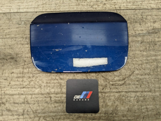 07-13 OEM BMW E92 335 Coupe Rear Fuel Gas Tank Flap Lid Cover Blue*