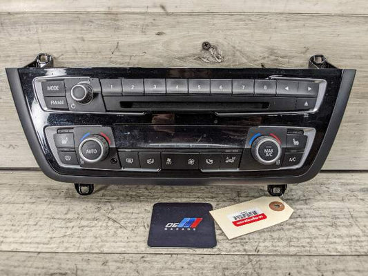 12-16 OEM BMW F22 F32 F30 F36 M4 M3 AC Heater Control Panel Radio Media Buttons