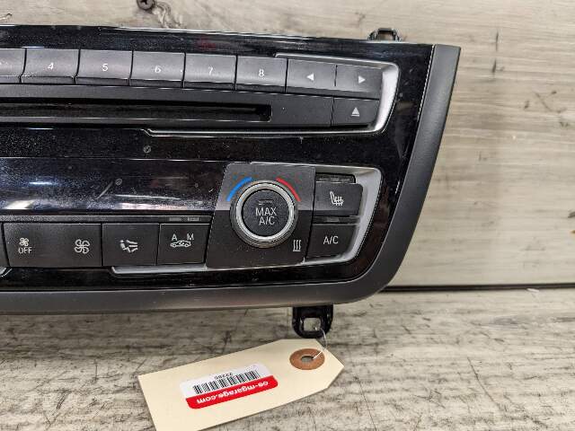 12-16 OEM BMW F22 F32 F30 F36 M4 M3 AC Heater Control Panel Radio Media Buttons